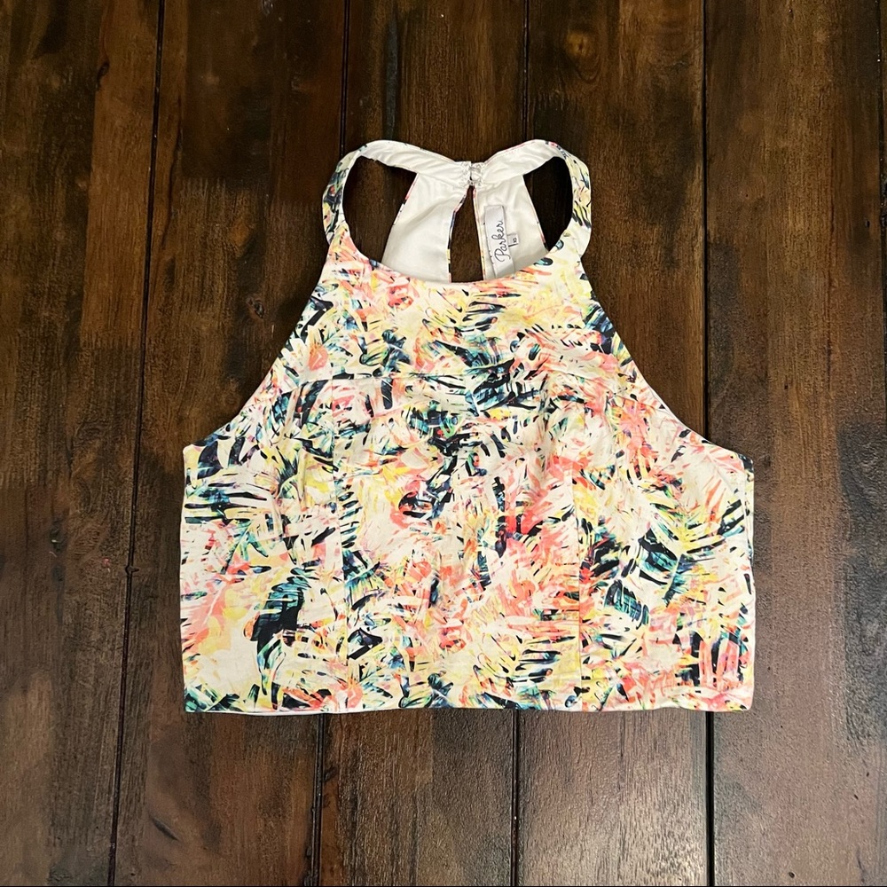 Parker Floral Crop Top
